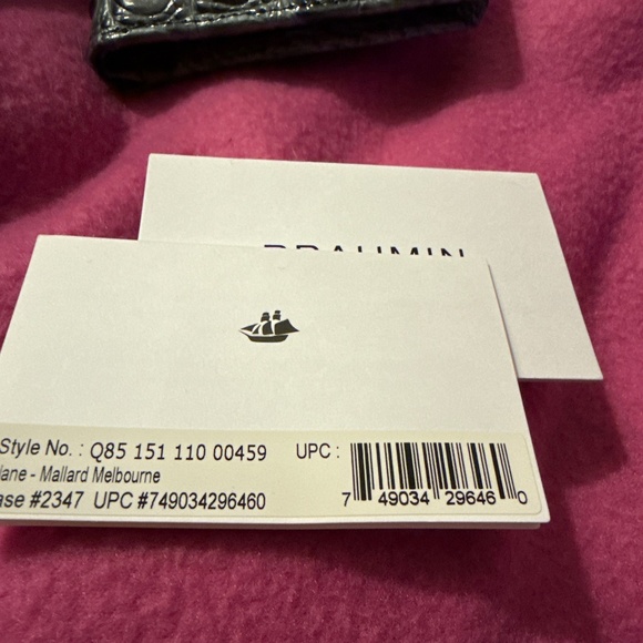 NWOT Brahmin Jane wallet in Mallard Melbourne - Picture 4 of 4